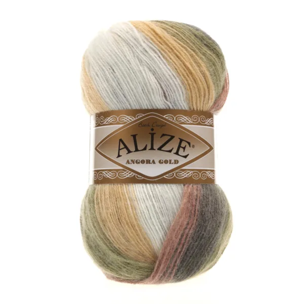 Alize Angora Gold Batik Örgü İpliği 1893