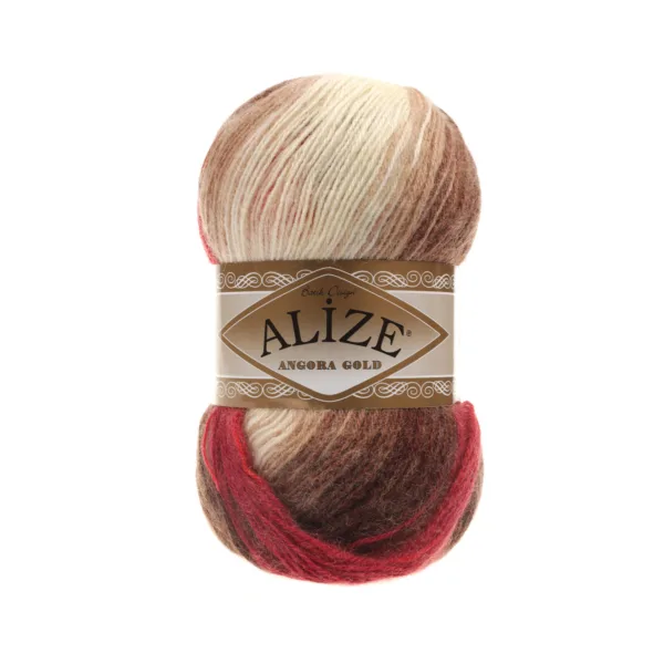 Alize Angora Gold Batik Örgü İpliği 4574