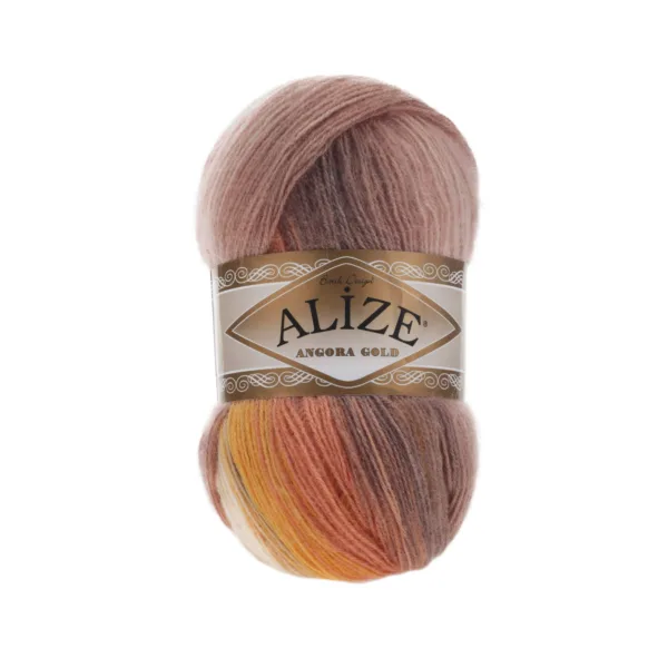 Alize Angora Gold Batik Örgü İpliği 4741