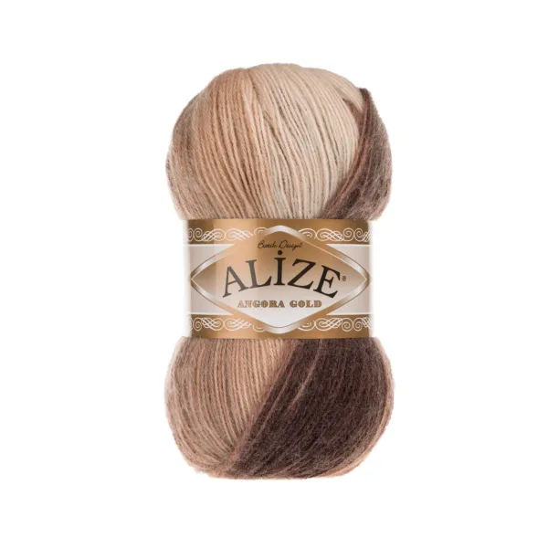 Alize Angora Gold Batik Örgü İpliği 6779
