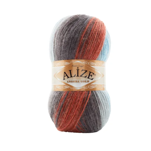 Alize Angora Gold Batik Örgü İpliği 7922