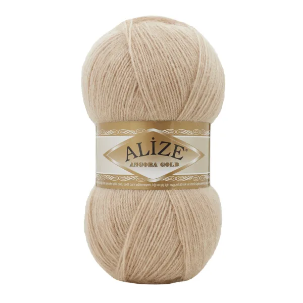 Alize Angora Gold Bej Örgü İpliği 524