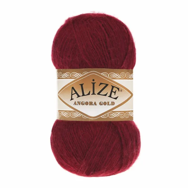 Alize Angora Gold Bordo Örgü İpliği 57