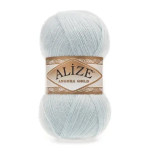 Alize Angora Gold Buz Mavi Örgü İpliği 514