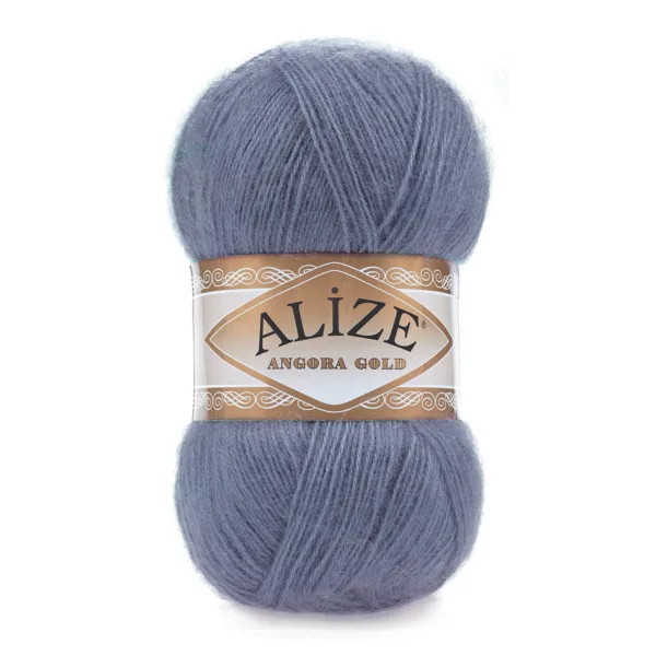 Alize Angora Gold Denim Melanj Örgü İpliği 203
