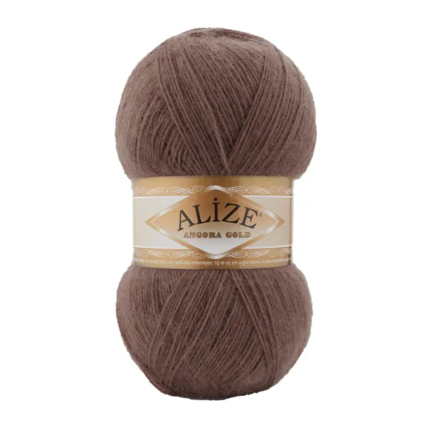 Alize Angora Gold Kahve Örgü İpliği 493