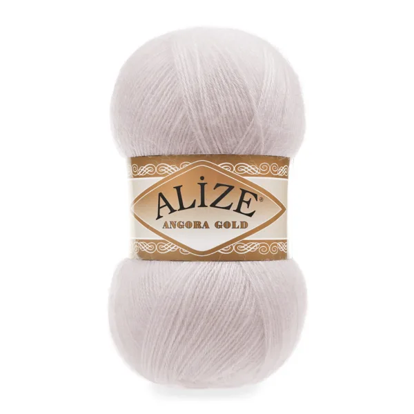 Alize Angora Gold Kış Beyazı Örgü İpliği 168
