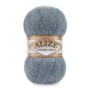 Alize Angora Gold Kömür Gri Örgü İpliği 87
