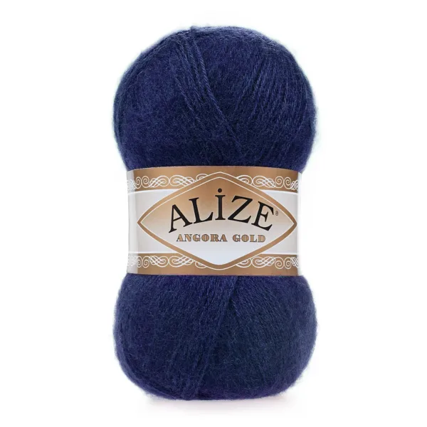 Alize Angora Gold Lacivert Örgü İpliği 58