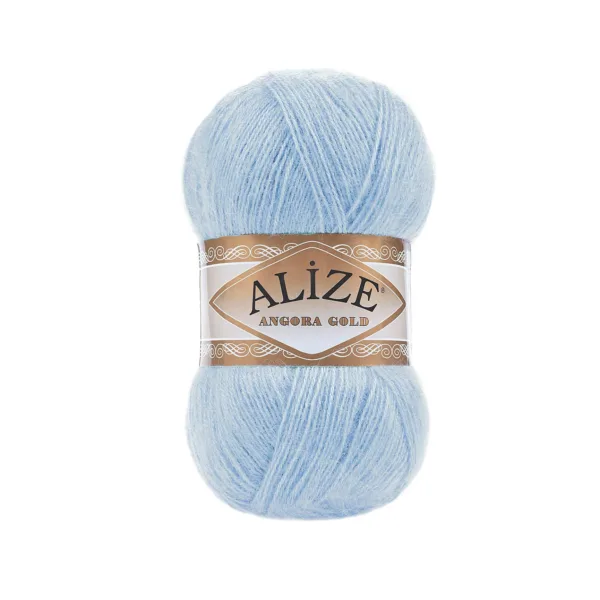 Alize Angora Gold Mavi Örgü İpliği 953