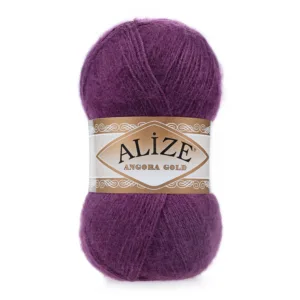 Alize Angora Gold Mürdüm Örgü İpliği 111