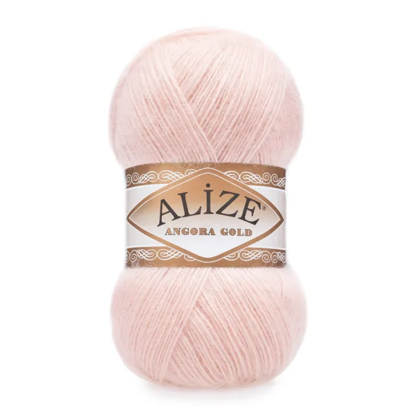 Alize Angora Gold Pembe İnci Örgü İpliği 271