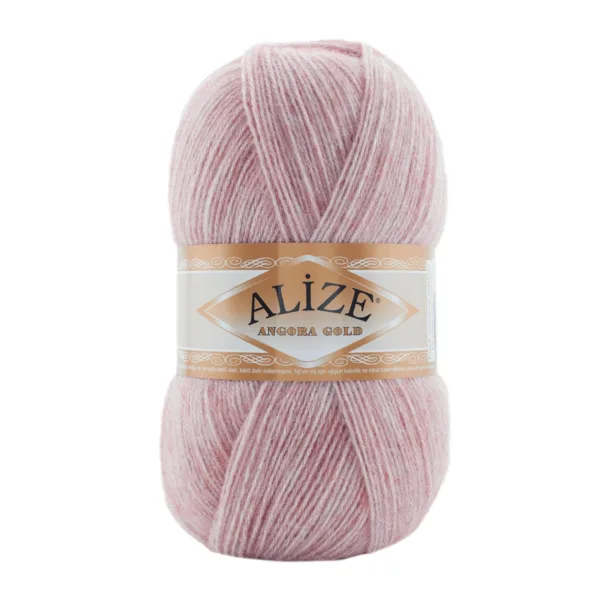 Alize Angora Gold Pudra Melanj Örgü İpliği 664