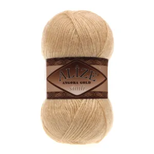 Alize Angora Gold Simli Deve Tüyü El Örgü İpliği 95
