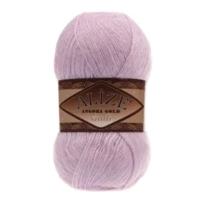 Alize Angora Gold Simli Lila El Örgü İpliği 27