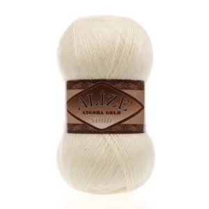 Alize Angora Gold Simli Mum Işığı El Örgü İpliği 67