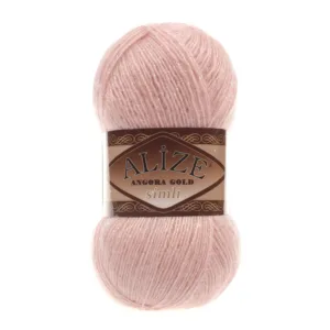 Alize Angora Gold Simli Pudra El Örgü İpliği