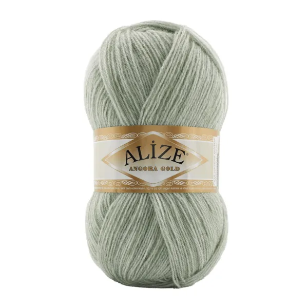Alize Angora Gold Yeşil Melanj Örgü İpliği 881