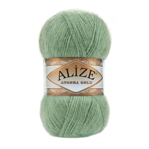 Alize Angora Gold Yeşil Örgü İpliği 852