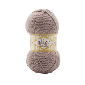 Alize Baby Best Gül Gri El Örgü İpliği