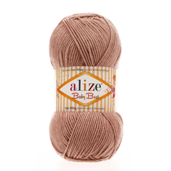 Alize Baby Best Gül Kurusu El Örgü İpliği