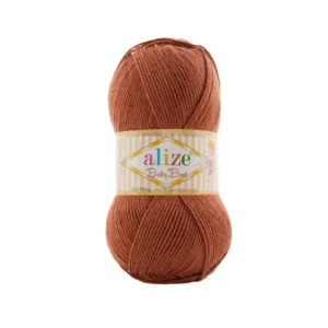 Alize Baby Best Kızıl Kahve El Örgü İpliği 572