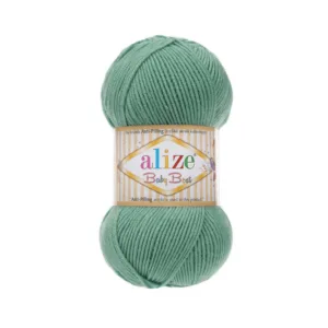 Alize Baby Best Koyu Mint El Örgü İpliğ
