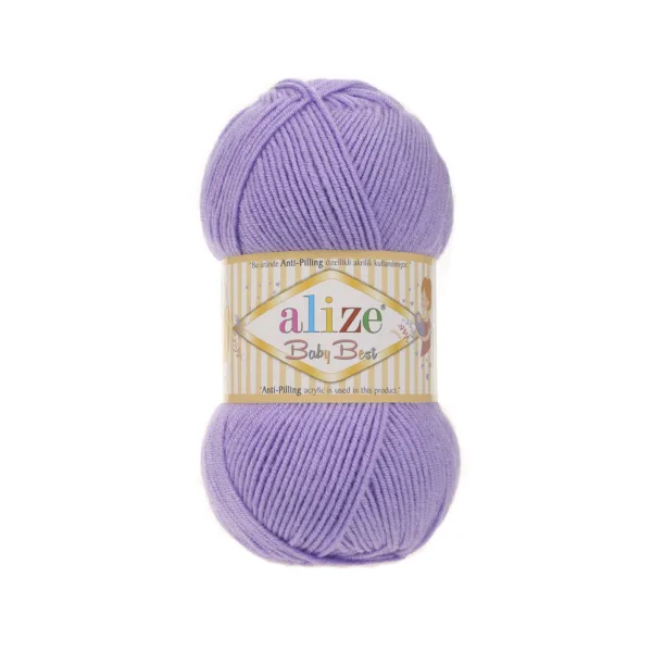 Alize Baby Best Lavanta El Örgü İpliği 43
