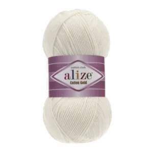 Alize Cotton Gold Açık Krem Örgü İpliği 62