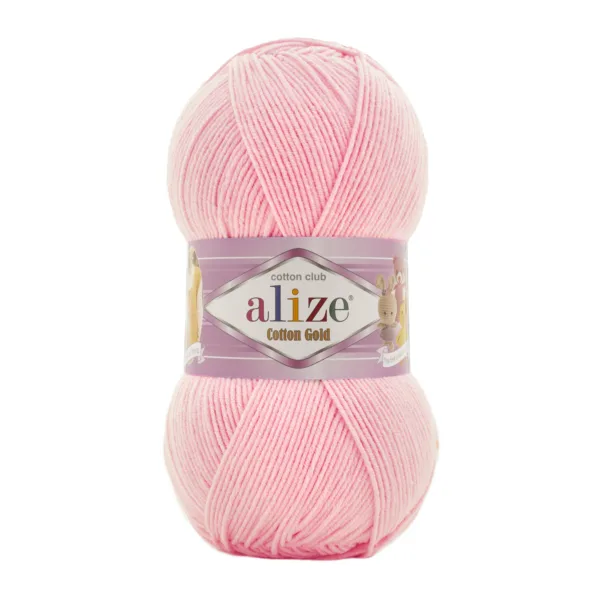 Alize Cotton Gold Balerin Pembesi Örgü İpliği 518