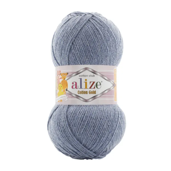 Alize Cotton Gold Buz Mavi Örgü İpliği 962