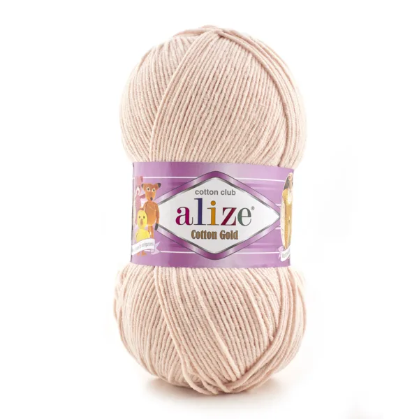 Alize Cotton Gold Gül Suyu Örgü İpliği 401