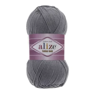 Alize Cotton Gold Kömür Grisi Örgü İpliği 87