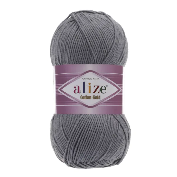 Alize Cotton Gold Kömür Grisi Örgü İpliği 87