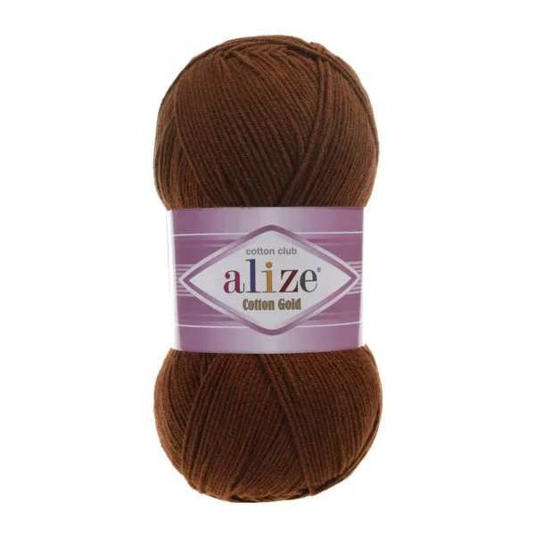 Alize Cotton Gold Koyu Bakır Örgü İpliği 690