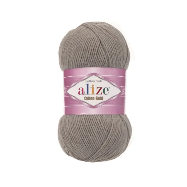 Alize Cotton Gold Koyu Bej Örgü İpliği 827