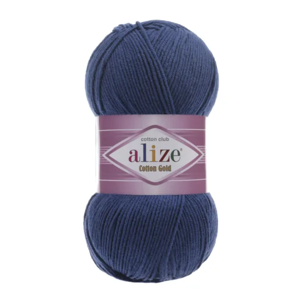 Alize Cotton Gold Koyu Mavi Örgü İpliği 279