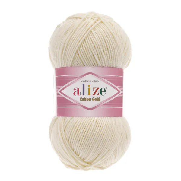 Alize Cotton Gold Krem Melanj Örgü İpliği 878