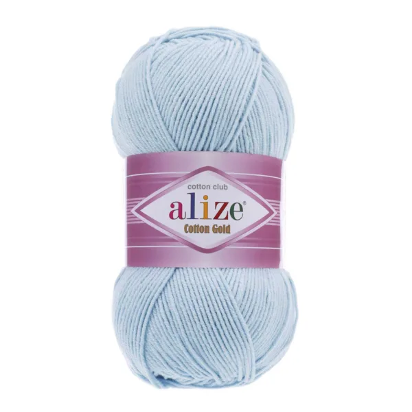 Alize Cotton Gold Kristal Mavi Örgü İpliği 513