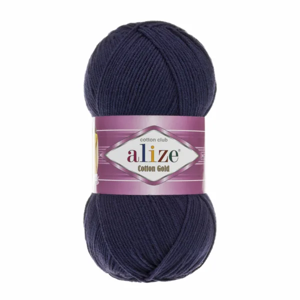 Alize Cotton Gold Lacivert Örgü İpliği 58