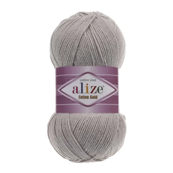 Alize Cotton Gold Mantar Grisi Örgü İpliği 200