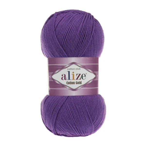 Alize Cotton Gold Mor Örgü İpliği 44