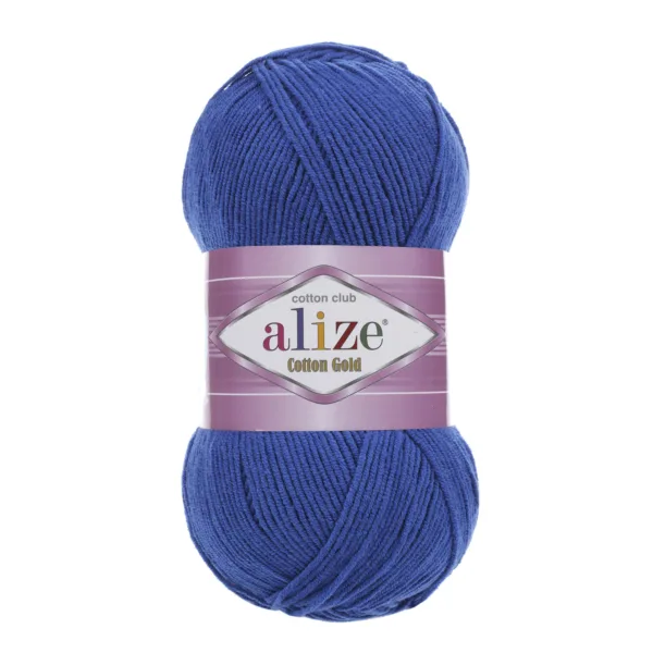 Alize Cotton Gold Saks Mavi Örgü İpliği 141