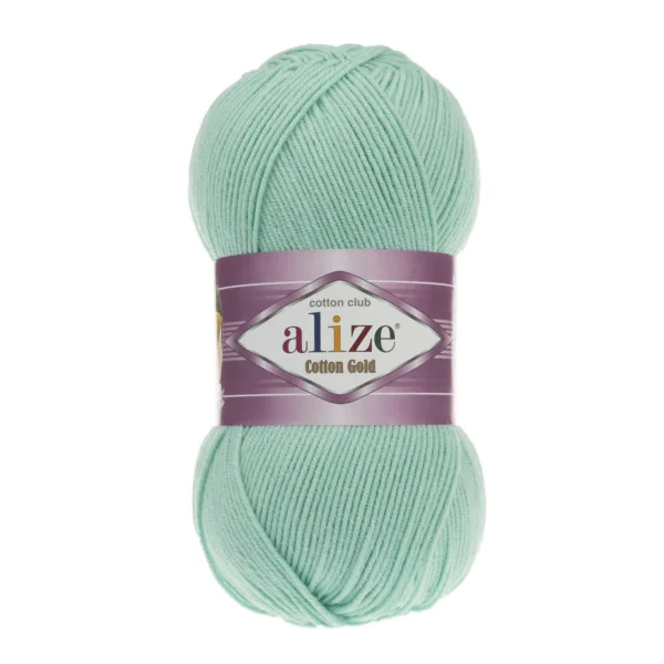 Alize Cotton Gold Su Yeşili Örgü İpliği 15