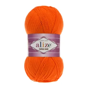 Alize Cotton Gold Turuncu Örgü İpliği 37