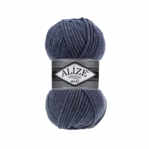 Alize Süperlana Maxi Denim Melanj Örgü İpliği 203