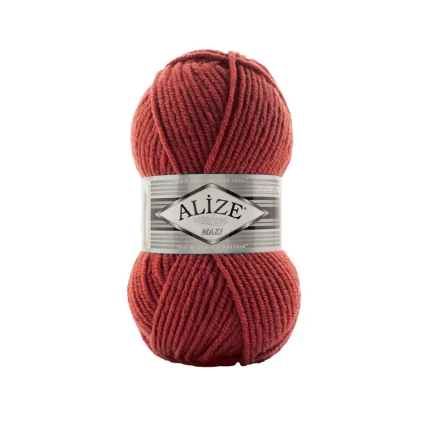 Alize Süperlana Maxi Kiremit Örgü İpliği 456