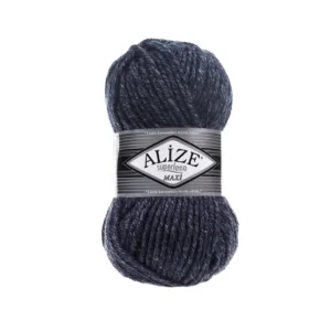 Alize Süperlana Maxi Lacivert Örgü İpliği 805