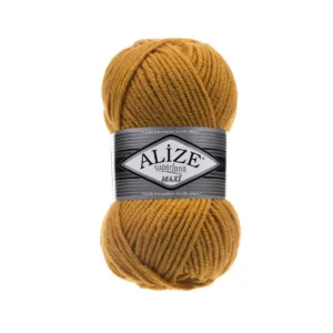 Alize Süperlana Maxi Safran Örgü İpliği 02