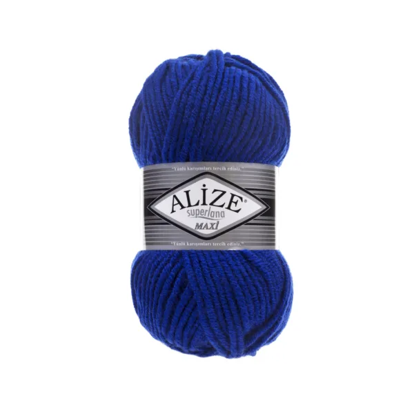 Alize Süperlana Maxi Saks Örgü İpliği 141